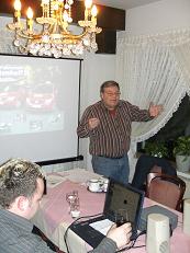 Hüttenhoff beim Vortrag